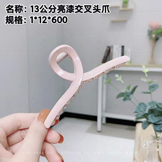 13cm bright lacquer cross head claw