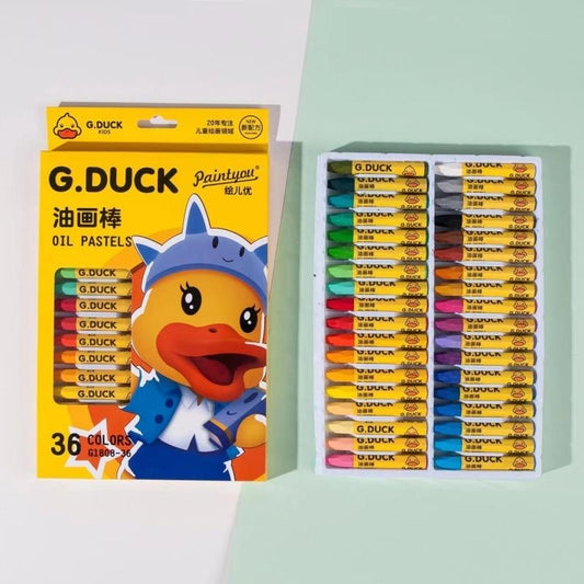 Yellow Duck G1808-36 Color Carton Oil Painting Stick