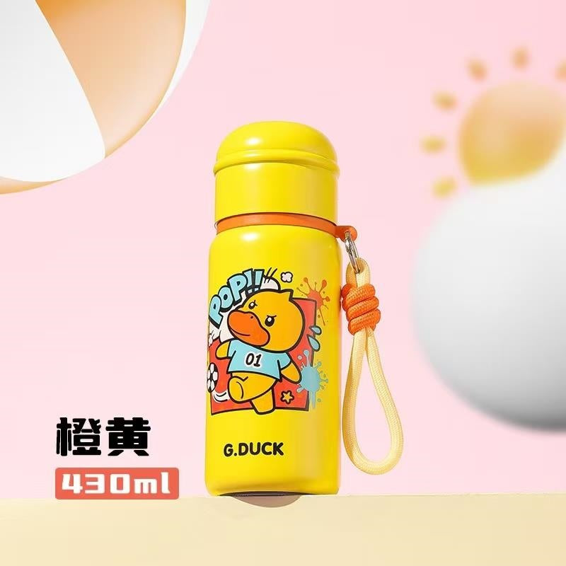 G.8669-1 Fun Sharing Vacuum Flask 430ML (Orange-Yellow) 