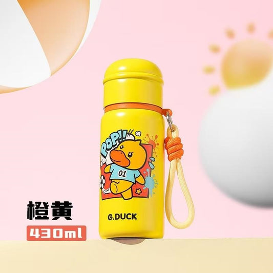 G.8669-1 Fun Sharing Vacuum Flask 430ML (Orange-Yellow) 