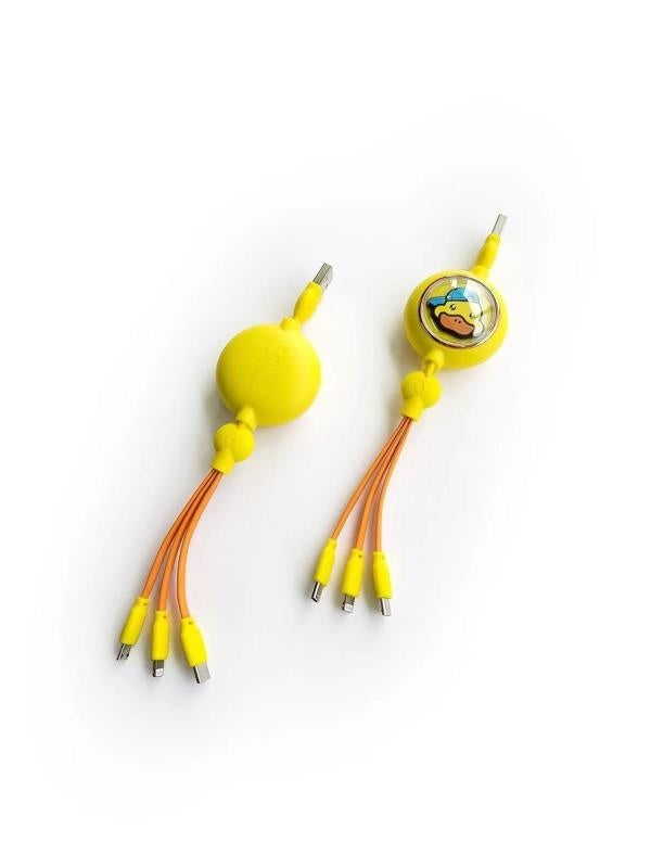 Small yellow duck data line