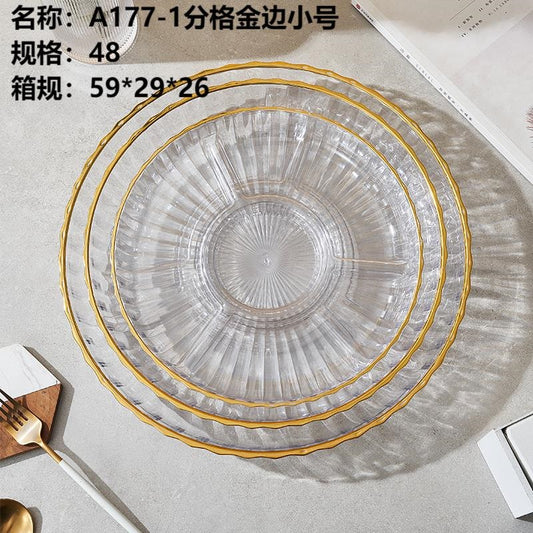 A177-1 compartment Phnom Penh small size fruit plate