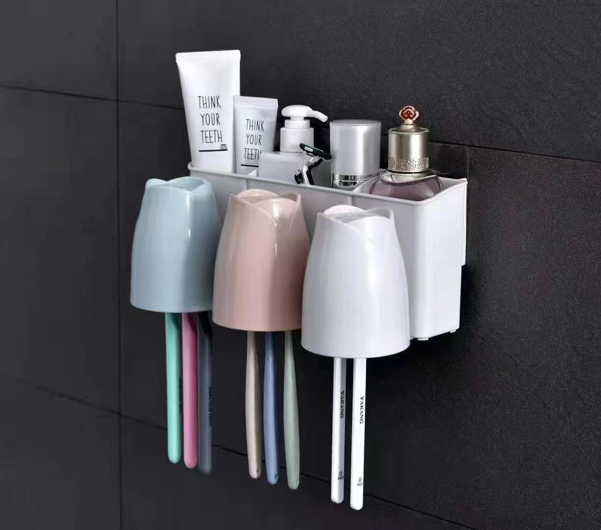 1981 with cup toothbrush hanging