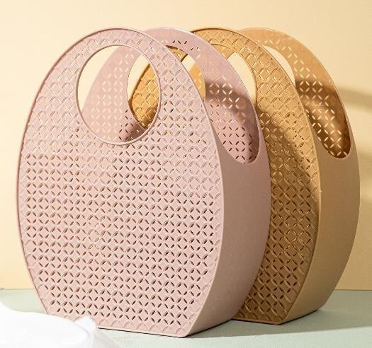 2613 multi-dimensional hollow oval hand basket 8L
