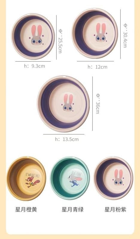 1737 medium Disney simple folding basin