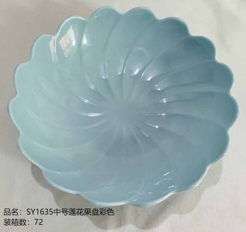 SY1635 medium lotus fruit plate color