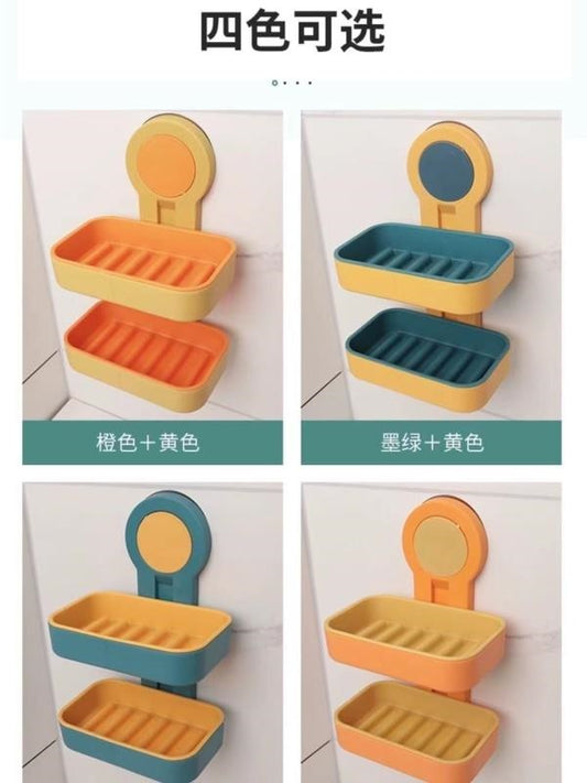 7009 seamless double soap box wall-mounted-card