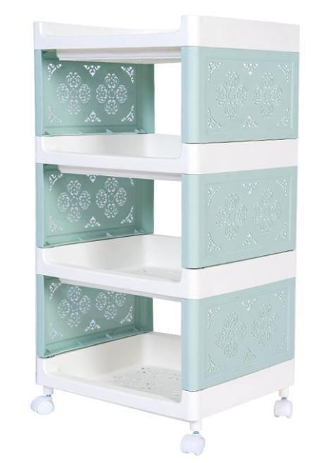 2441A Large Flower Story Storage Rack with Four Layers