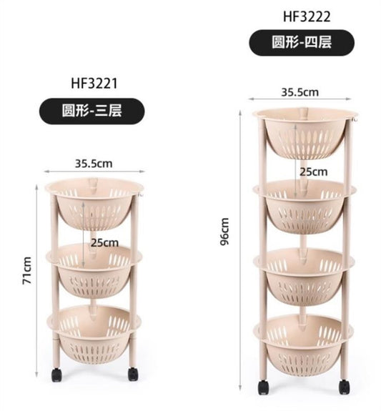 HF3222 round four-shelf HF
