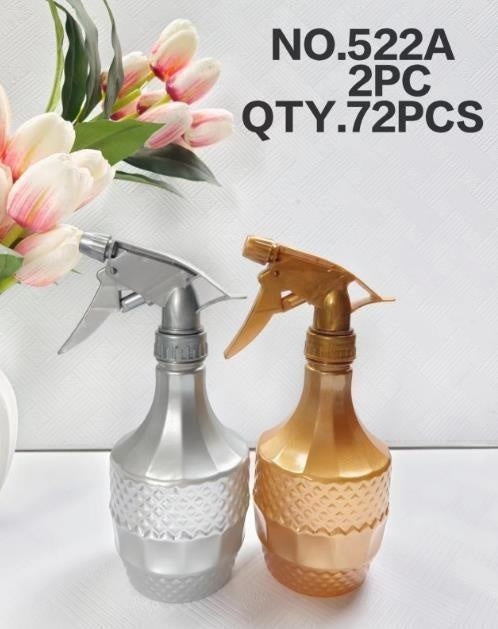 522A watering can -2PC gold and silver