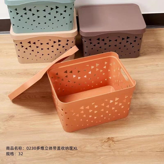 Lower shelf -0230 multi-dimensional storage basket with lid XL