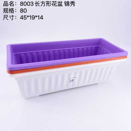 8003 rectangular flowerpot