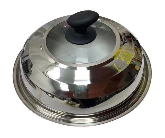 Elegant lid 38CM with top beads