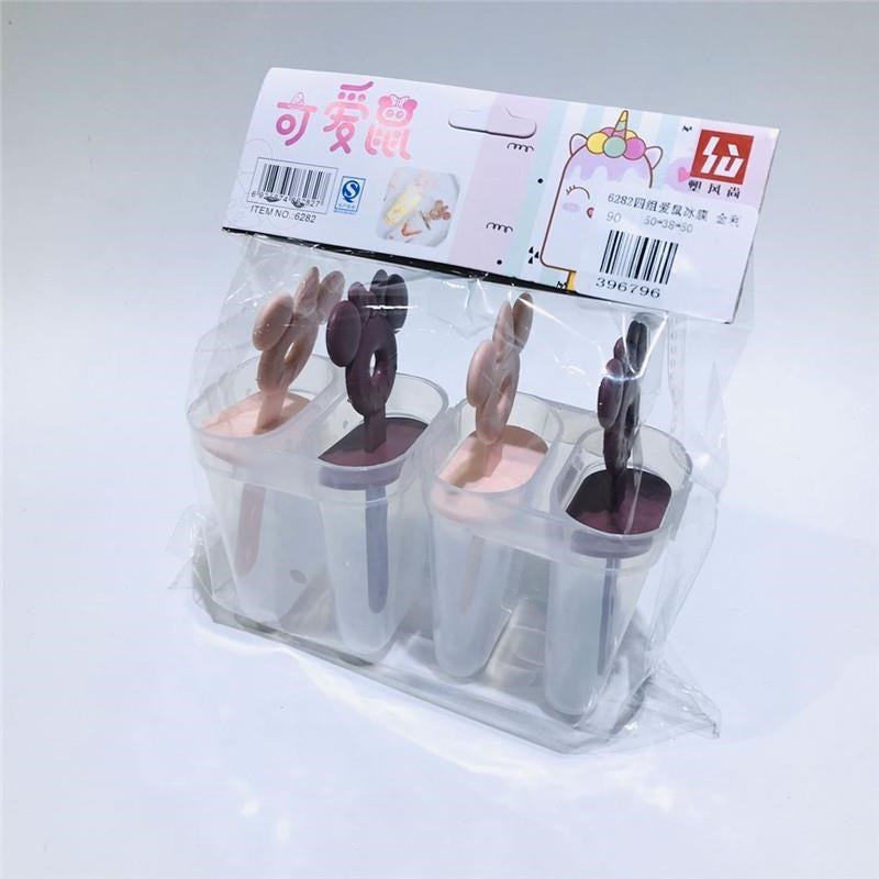 6282 four groups of love mouse ice mold