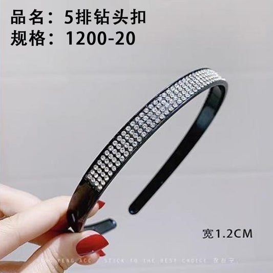 5 rows of drill bit buckles