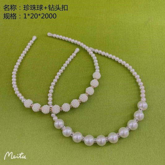 Pearl ball drill buckle