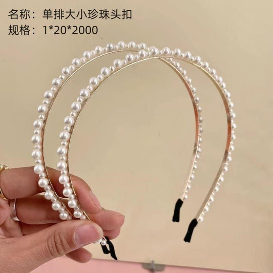 Single Row Size Pearl Head Buckle