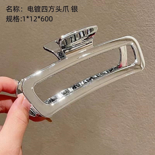 Silver plating quadrangular head claw