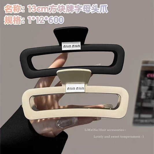 13cm square card letter head claw
