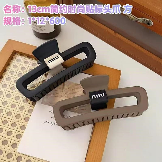 13cm simple fashion labeling head claw square
