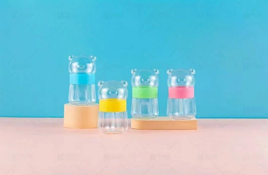 Bear Head Spelling Bottle Empty Bottle