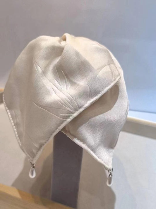 Four Square Towel Pearl Intestinal Circle Rice