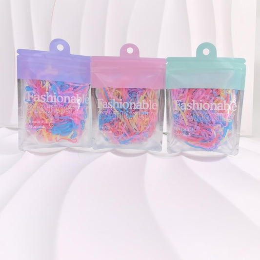 LC large bag rubber band treatment