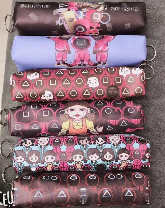 Houndstooth pencil case