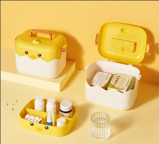 Small yellow duck 6354 shell broken chicken medicine box