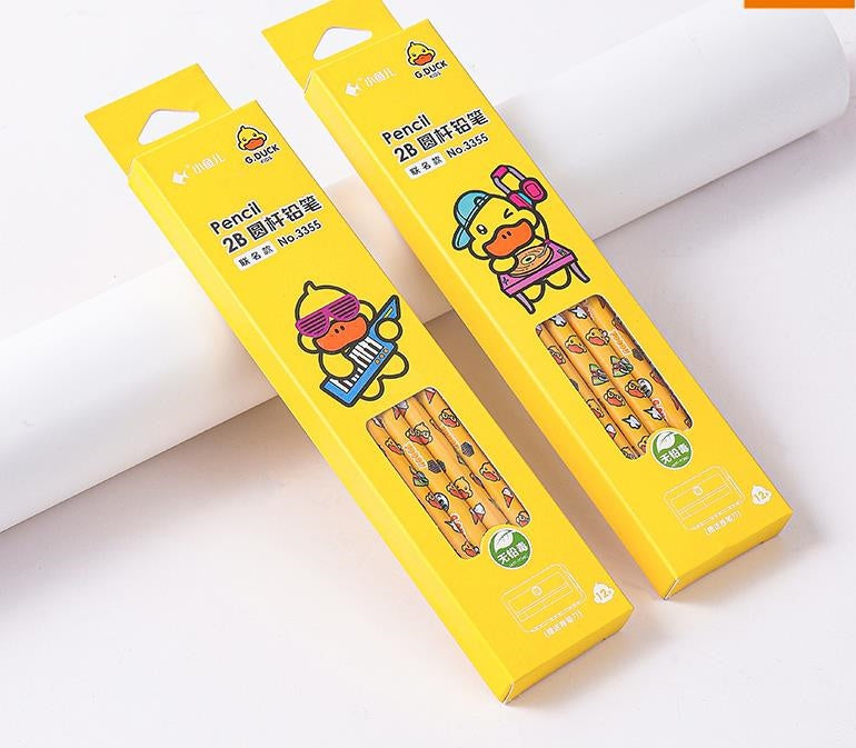 Rubber Duck 335502B Round-bar Carton Pencil 12+1 