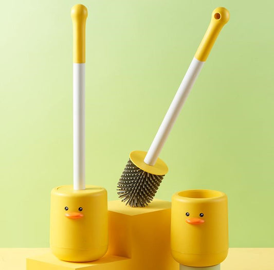 6640 wall hanging egg yolk duck toilet brush 