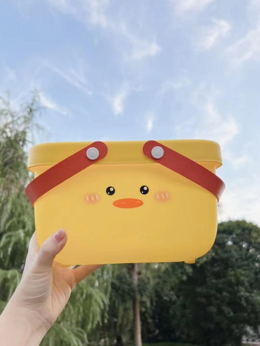 Yellow Duck 6720 Cartoon Hand Basket