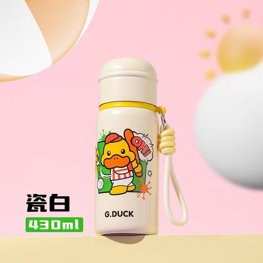 G.8669-2 Fun Sharing Vacuum Flask 430ML (Porcelain White) 