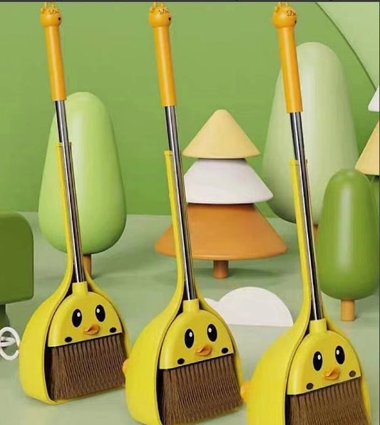 Little yellow duck 8866 children set sweep