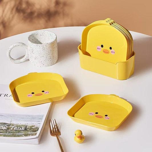 Yellow Duck 8758 Small Bone Plate 6PC (Square Yellow)