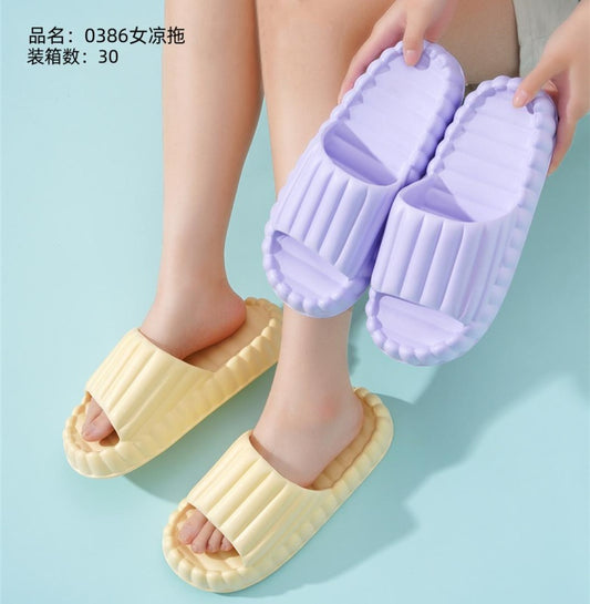 0386 Women's Squishy - feeling Slippers