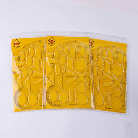 Little yellow duck HR-2 function soft ruler
