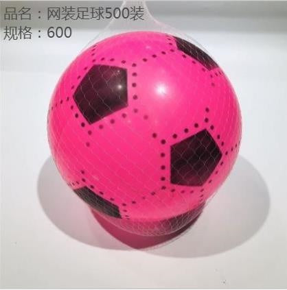 soccer ball in netting