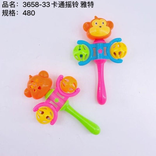 3658-33 Cartoon Rattle