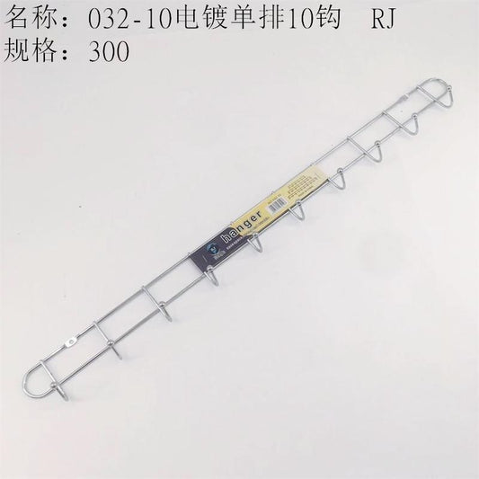032-10 Electroplated Single-row 10-hook, Sold out and taken off the shelves