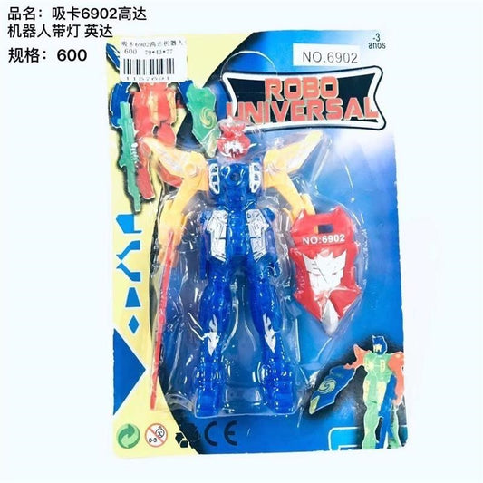 6902 Gundam Robot with Light in Blister Pack, Yingda