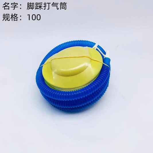 Foot - operated air pump