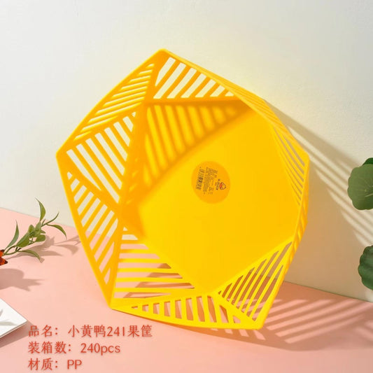 Rubber duck 241 hexagonal fruit basket 