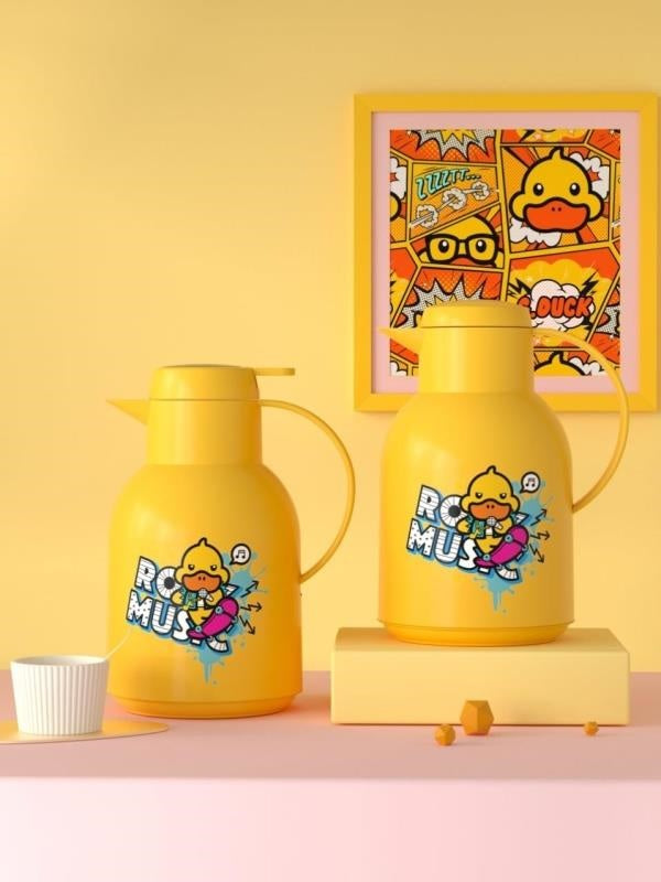 Small yellow duck heat preservation pot (press)