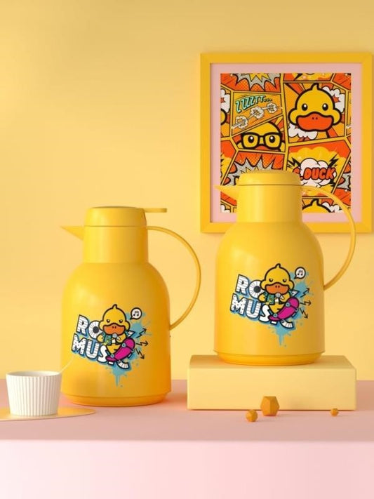 Small yellow duck heat preservation pot (press)