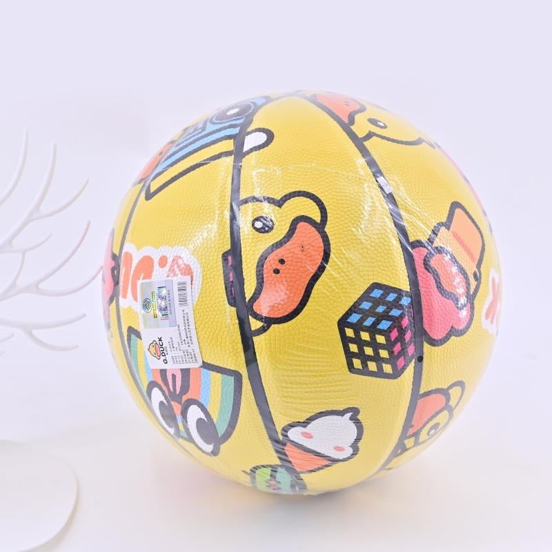 GDG80012 little yellow duck graffiti basketball