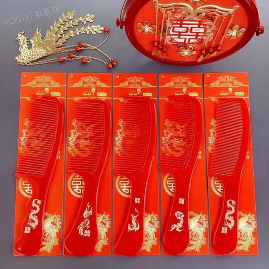 Red thickened comb