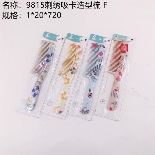 9815 embroidery suction card styling comb MWXJ