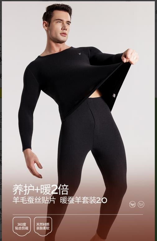 24807 Men's Silk and De Rong Suit
