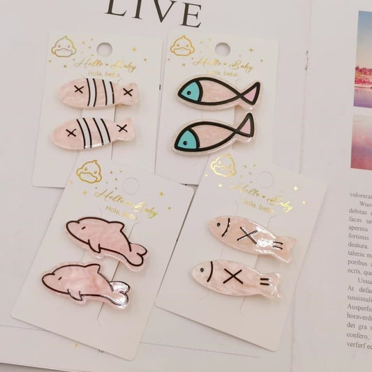 Fish series hairpins 